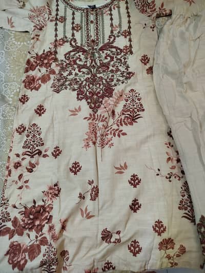 3 piece embroidered dress winter stuff