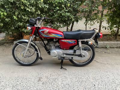 Honda CG 125 Call 03029636017 Good condition argent sale