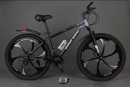 PLUS CYCLE/ SUPER SHINO WITH GREARS"26"