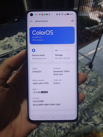 OPPO Reno 5pro 12/256