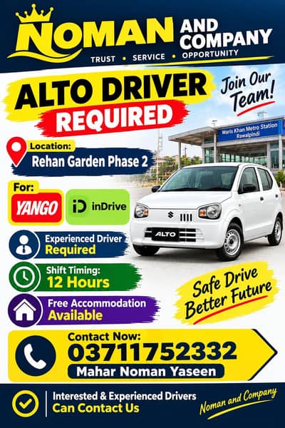 Yango indrive experience driver