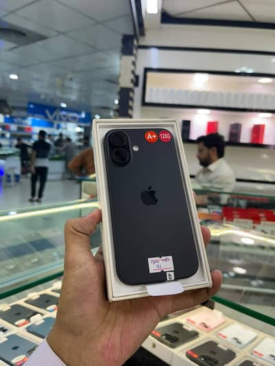 iPhone 16 128 GB Jv Sim Locked With Original Box & Cable