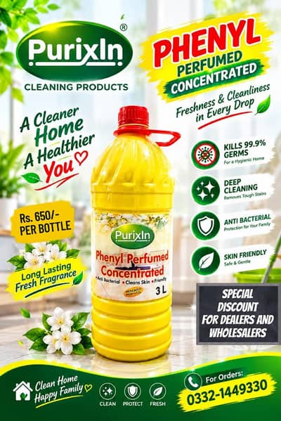* Purixin Phenyl 3 Liter Special Wholesale & Dealer Discount Available