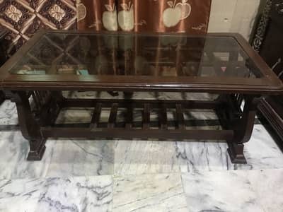 Dining Table With 2 Coffee Table Condition Ap pics Main dekh skty hin