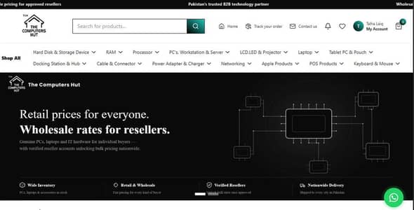 Custom e-commerce website | ecommerce store | Host on your Server