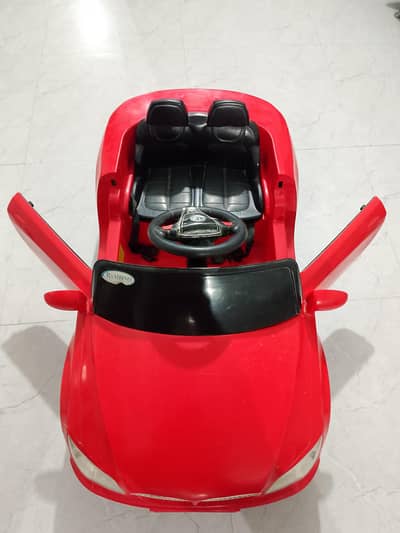 kids red car