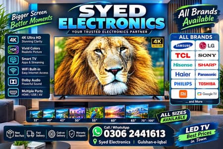 WEEKEND SALE 32" INCH LED TV AB HAR GHAR KI ZARORAT HAI