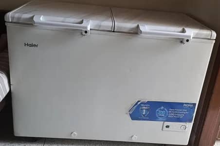 HAIER DOUBLE DOOR FULL SIZE DEEP FREEZER