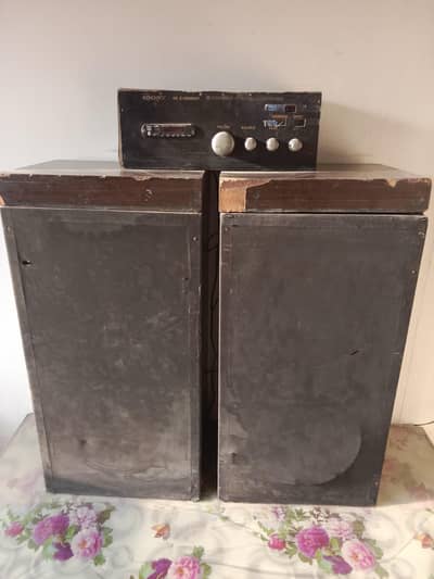 Speaker with Amplifier for sale