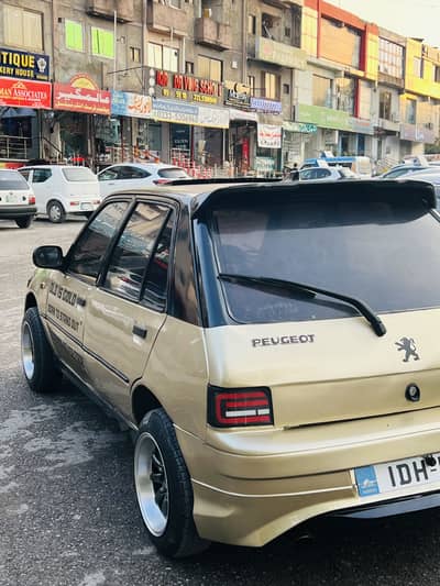 Peugeot 205 Antique sports car import-1994 reg1996 islamabad number