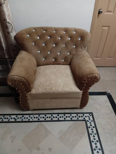 Sofa set 5 seater crown
