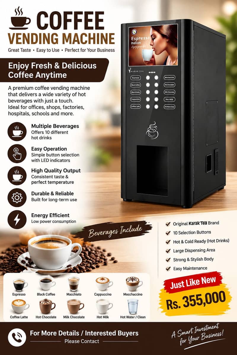 Espresso coffee and tea machine 4