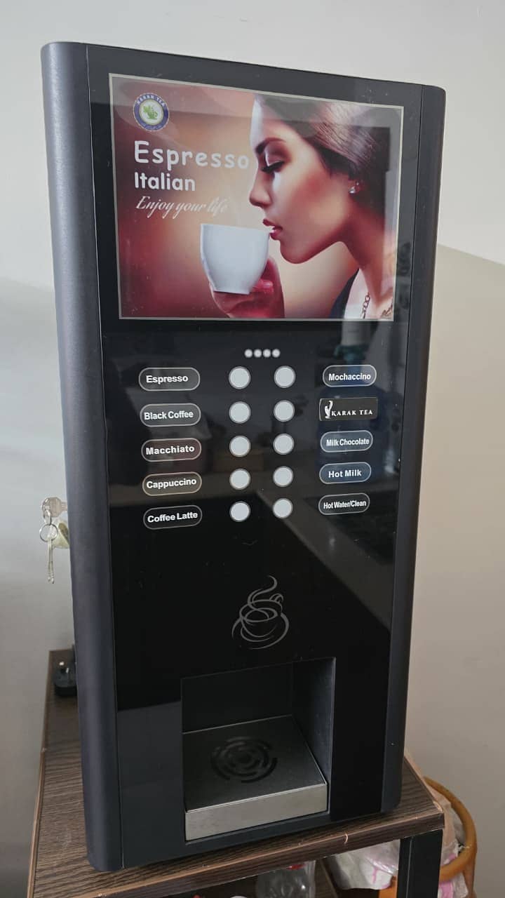 Espresso coffee and tea machine 5
