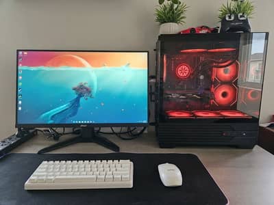 Gaming PC with 1440p moniter for sale with 1 year warranty