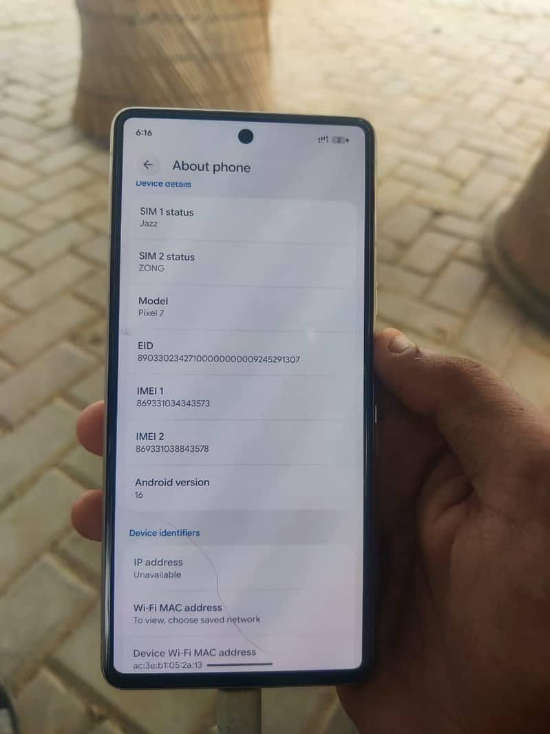 Google pixel 7 12