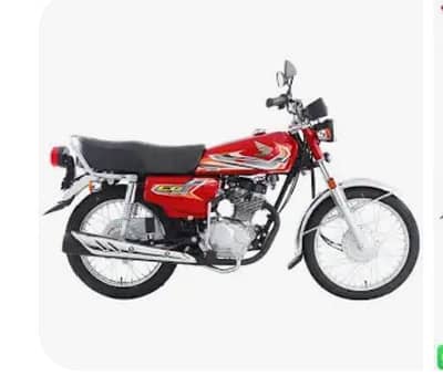 Honda CG125 2027 model  zero meter