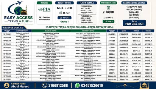 umrah visa for 21days