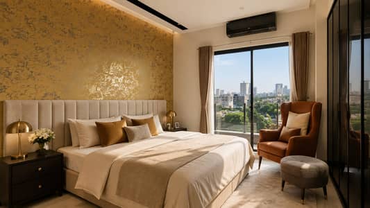 Luxury Fully Furnished 2-Bed Apartment for Sale in Pearl One Residencies, Gulberg Lahore
