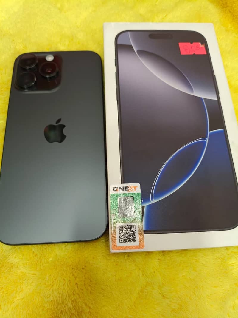 APPLE Iphone 16 PRO MAX 256GB PTA APPROVED - Mobile Phones - 1120669132