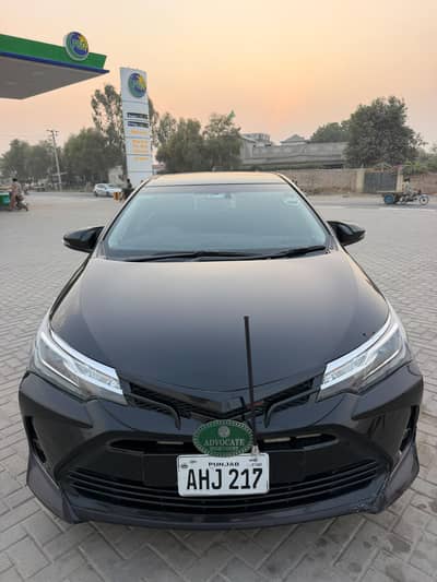 Toyota Altis Grande 2022 Black interior