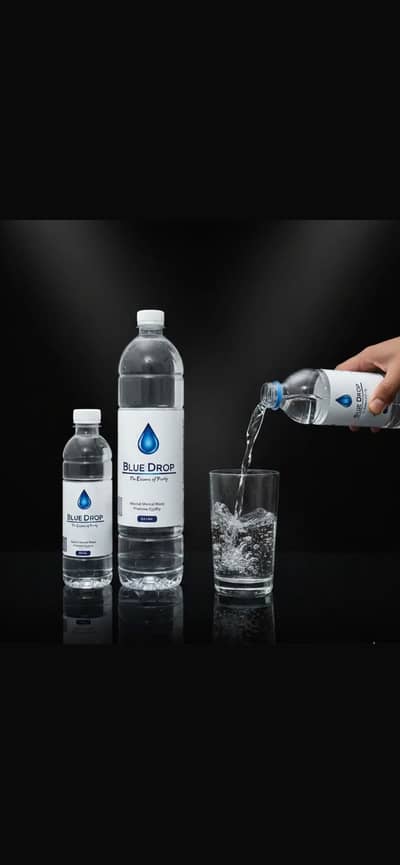 Blue Drop water bottle