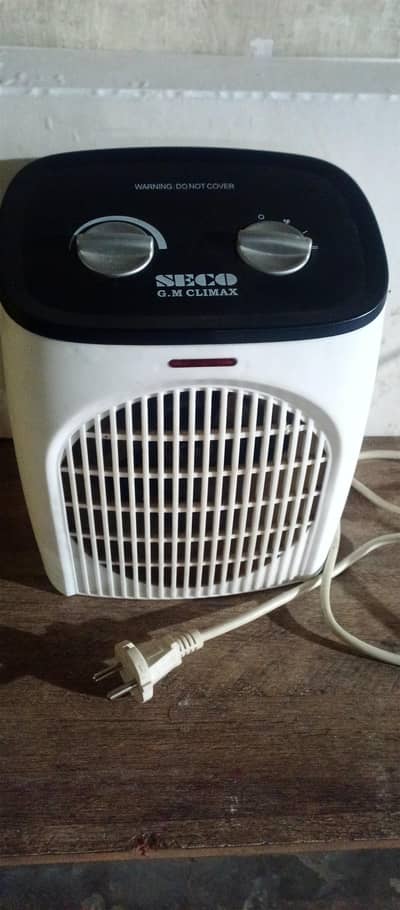 ​Brand: SECO / G. M Climax ​Type: Electric Fan Heater / Room Heater