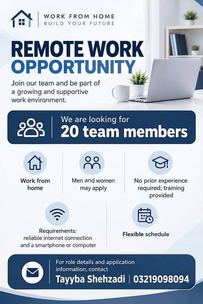 Online Work from Home