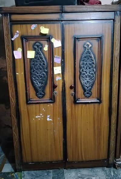 wooden 3 doors almari
