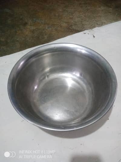 steel bowl