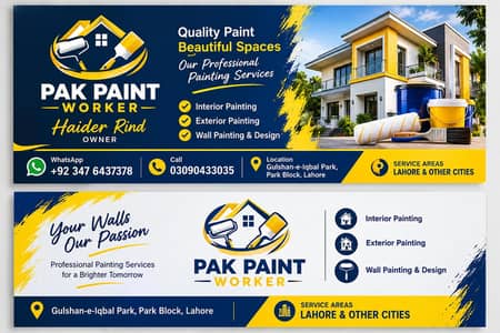 Professional House Painting Services in Lahore | Pak Paint Worker
