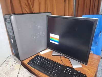 Dell cpu and moniter