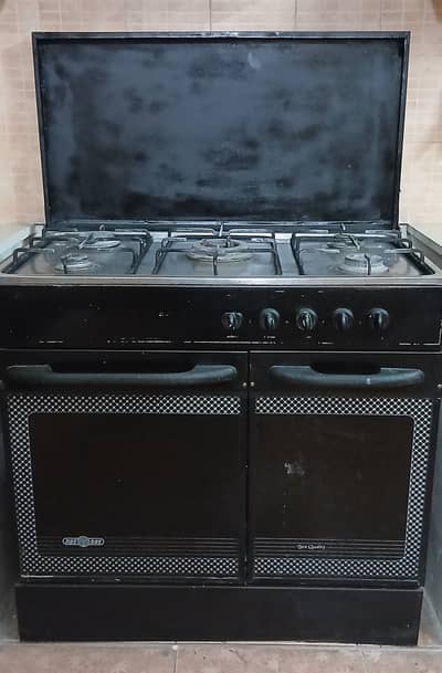 NasGas Cooking Range with Cabinet in Excellent Condition