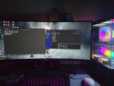 Ryzen 7500f Amd 7900 Gre 16gb 16 ddr5 1Tb nvme 2tb hdd mxg 34" monitor
