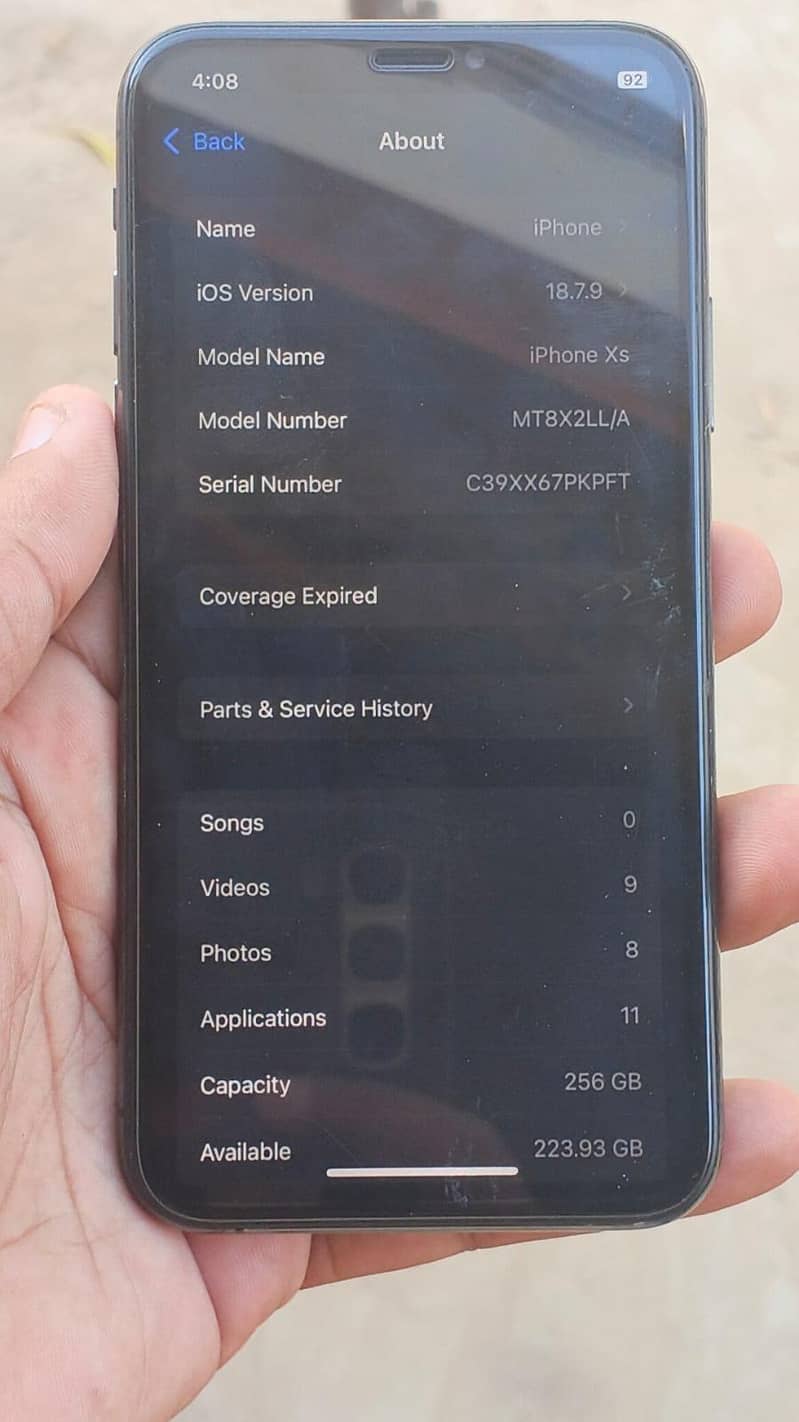 Apple iPhone XS 7