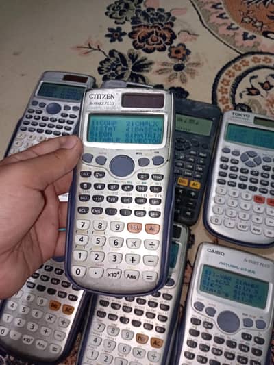 casio and citizen calculator