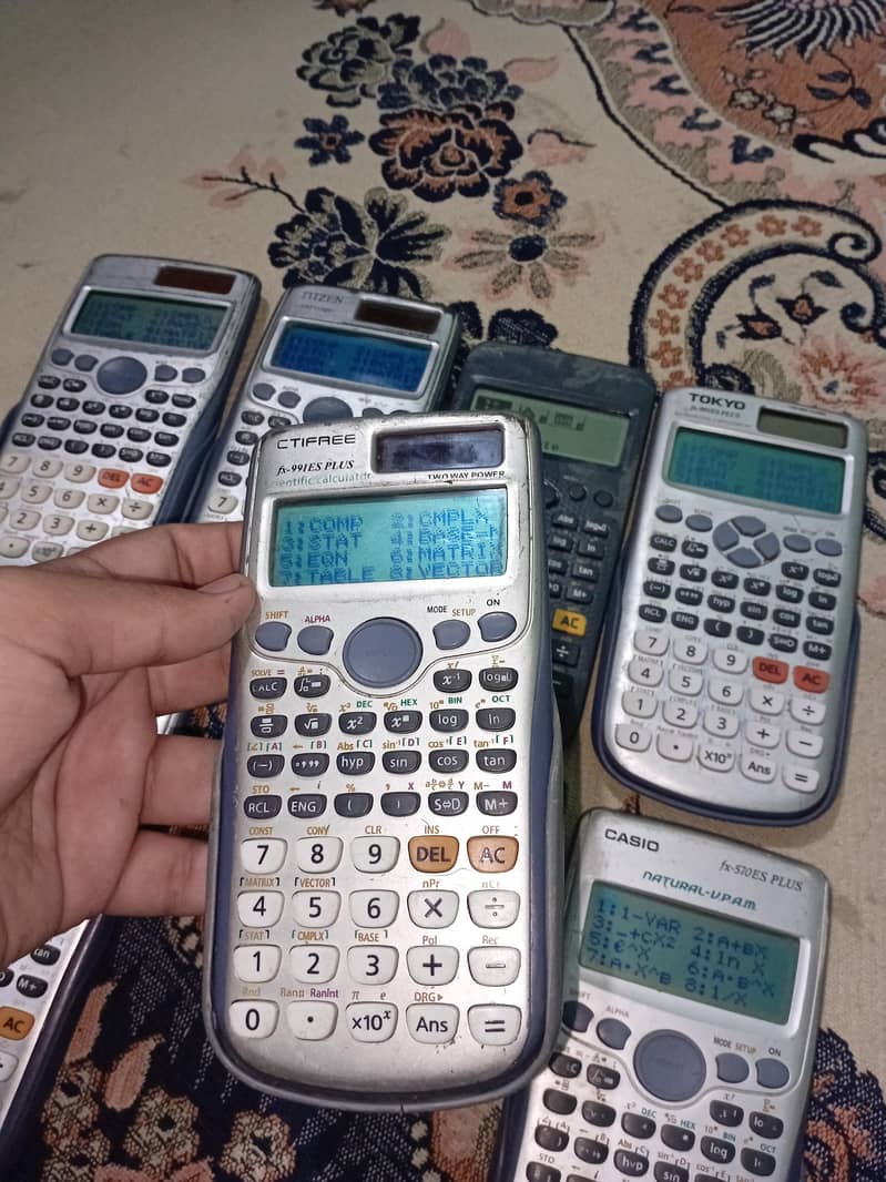 casio and citizen calculator - Calculators - 1102698681