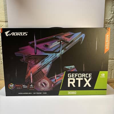 RTX 3080 10GB AORUS MASTER WITH TOP VARIANT