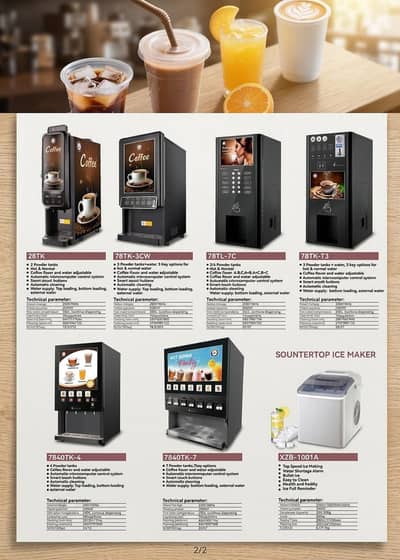 Tea and Coffee vending machine/Factory outlet