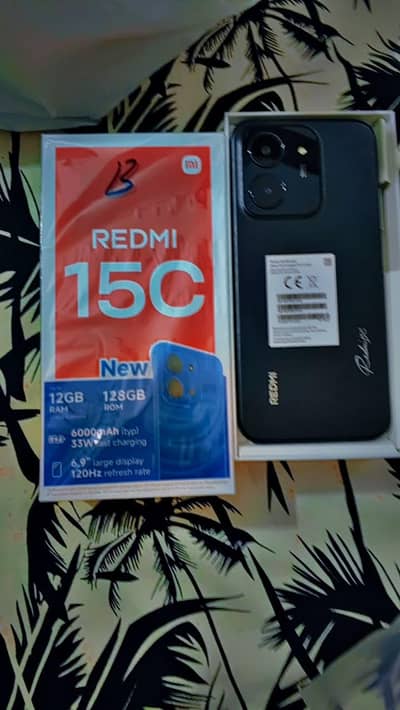 Redmi 15C - 12GB RAM / 128GB ROM - Box open