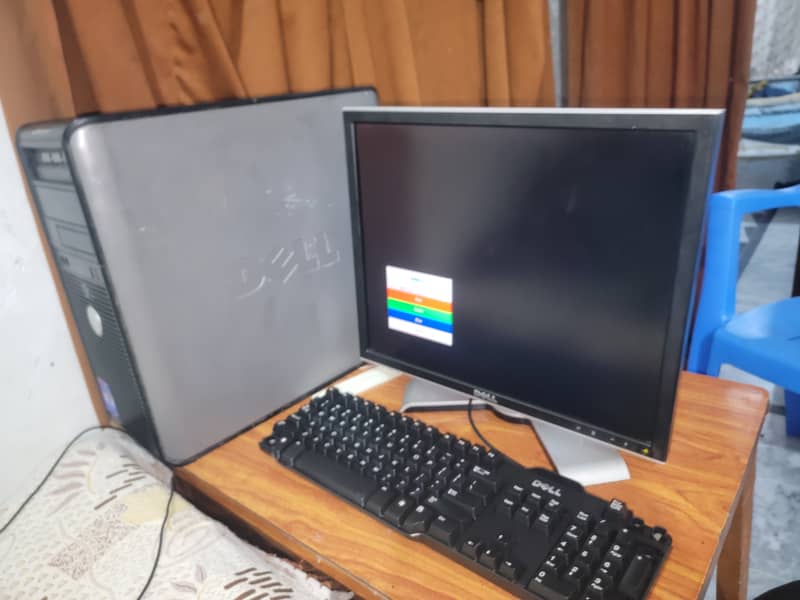 Dell cpu and moniter 0