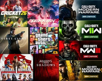 GTA V+PC GAMES INSTALL KRWAYE ALL OVER PAKISTAN 1OO%WORKING GURANTEED