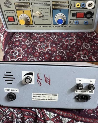 Cautery machine
