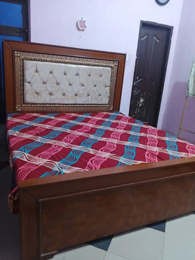 Wooden Double Bed for Sale