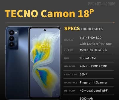 Tecno Camon 18P