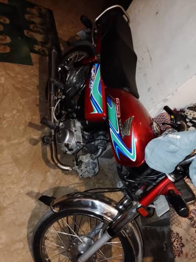 Honda CD 70 18 Madel Fs Bahwl pur shar 03006804148 cal nombar hy