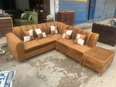 yeh L shape corner set hai 6seater 10saal warranty