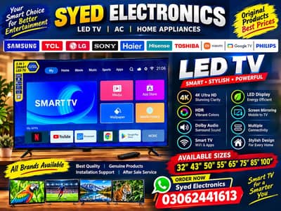 2DAY OFFER 43" INCHES SAMSUNG LED TV NEW MODEL AVAILABLE 2026
