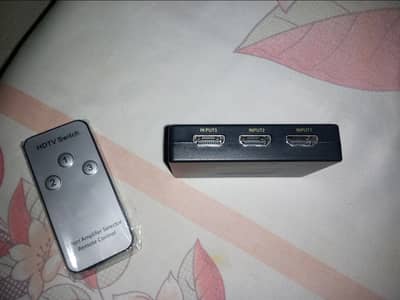 4K Ultra HD 1080p 3 in 1 Output HDMI Switch Port HDTV