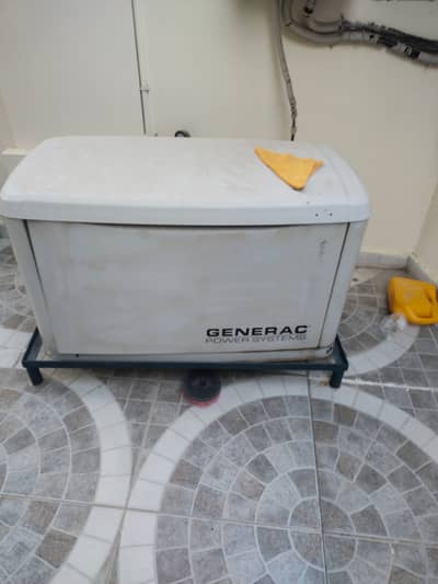 Generac Gas Generator with Canopy and Button Start