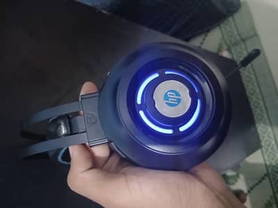 Original HP H120 RGB Gaming Headphones With ANC Microphone